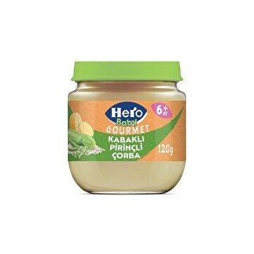 Hero Baby Gourmet Havuçlu Pirinçli 120 gr Çorba Kavanoz Mama