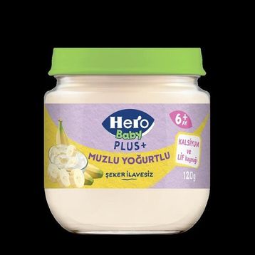 Hero Baby Muzlu Yoğurtlu 120 gr Kavanoz Mama