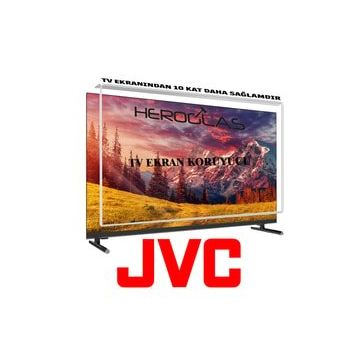 Heroglas JVC LT-55VU6905T 55 inç TV Ekran Koruyucu