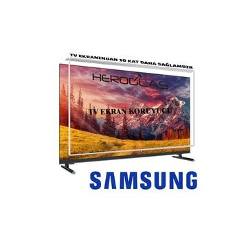 Heroglas Samsung 65Q6FN 65 inç TV Ekran Koruyucu