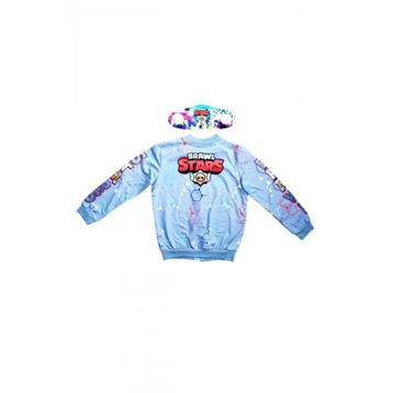 Herotasarım Çocuk Fermuarlı Sweatshirt