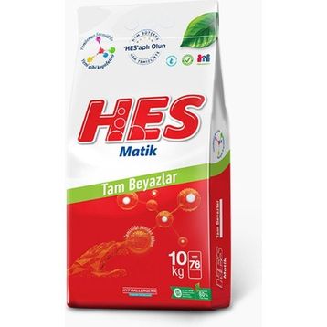 Hes 10 kg Matik Tam Beyazlar Çamaşır Deterjanı