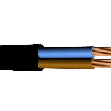 Hes 2x1 mm Siyah H05VV-F Ttr Kablo