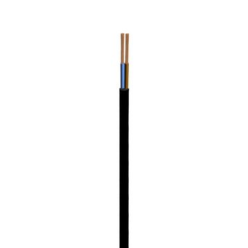 Hes 2x1 mm Siyah H05VV-F Ttr Kablo