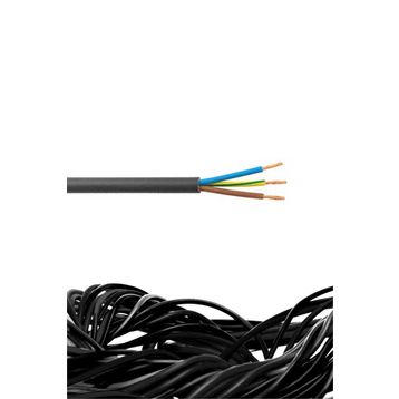 Hes H05VV-F Ttr Siyah 3x2.5 mm Kablo