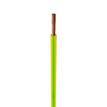 Hes H07V-K 10 mm Sarı Yeşil Nyaf Çok Telli Halojen Free Kablo