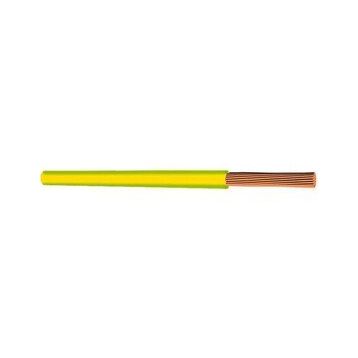 Hes H07V-K 10 mm Sarı Yeşil Nyaf Çok Telli Halojen Free Kablo