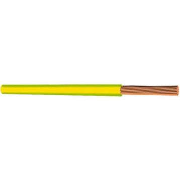 Hes H07V-K 10 mm Sarı Yeşil Nyaf Çok Telli Halojen Free Kablo