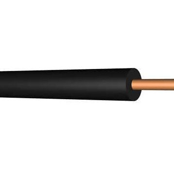Hes H07V-U Nya 1 mm Siyah Kablo