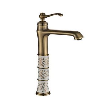 Hesaplı Çarşım Seramik İşlemeli Antik Çanak Lavabo Bataryası