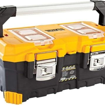 Hesaplı Hırdavat ASR4016 20 inç Super Bag Alüminyum Saplı Sarı Siyah Metal Alet Takım Çantası