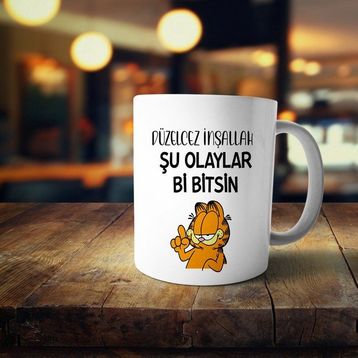 Hesaplısı Burada Düzelicez İnşallah Şu Olaylar Bi Bitsin Baskılı Bardak