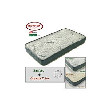 Heyner 2D Visco 90x200 cm Ortopedik Tek Kişilik Yatak