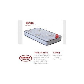 Heyner Coffee Bamboo Ortopedik Yaylı 80x190 cm Yatak