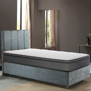 Heyner Elixir 90x190 cm Orta Sert Lüx Pedli Yaylı Yatak