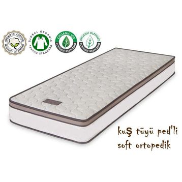 Heyner Events Bamboo Kuş Tüyü Pedli Yaylı 70x130 cm Yatak