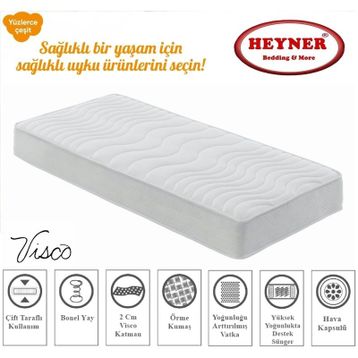 Heyner Infini 130x190 Ortopedik Visco Pedli Yaylı Yatak