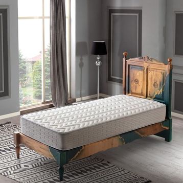 Heyner Netron 160x200 CM Ultra Lüx Cotton Çift Kişilik Yaylı Yatak