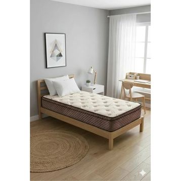 Heyner Organic Cotton 90x190 cm Ortopedik Yaylı Yatak