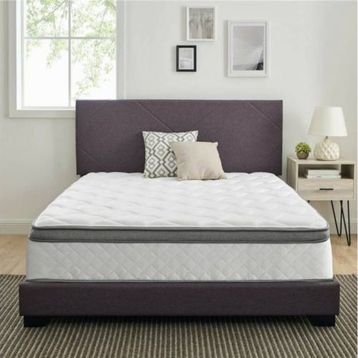 Heyner Sea Shell 140X190 CM Coffee Bamboo Çift Kişilik Yaylı Yatak
