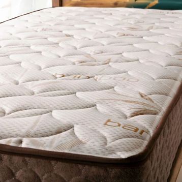 Heyner Sea Shell Coffee Bamboo Tek Kişilik Yaylı 80x180 cm Yatak