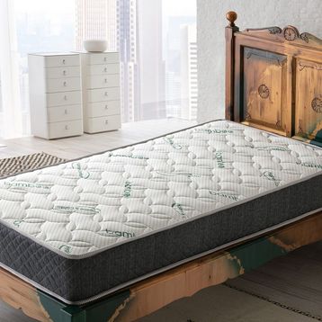 Heyner Shadow 80x180 cm Ultra Lüx Bamboo Tek Kişilik Yaylı Yatak