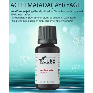 Hhs 20 ml Acı Elma Adaçayı Yağı