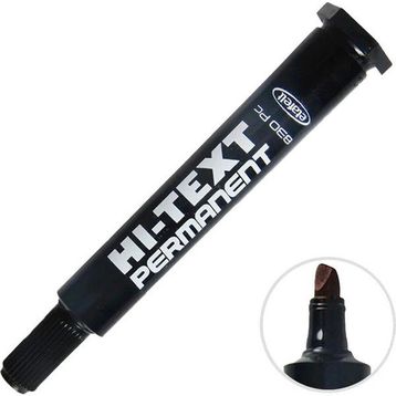 Hi-Text 830 C Permanent Kesik Uç Siyah Marker Koli Kalemi