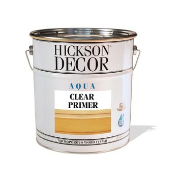 Hickson Decor Aqua Clear Primer 2.5 lt Şeffaf Ahşap Astar