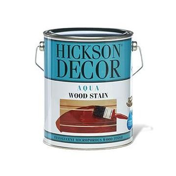 Hickson Decor Aqua Stain Polar White 2.5 lt Su Bazlı Ahşap Boyası