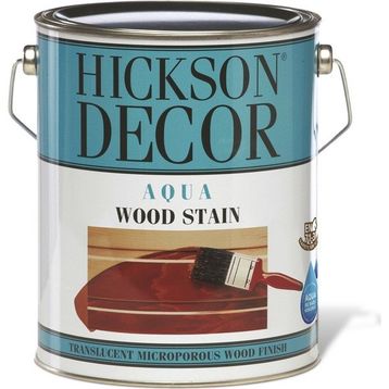 Hickson Decor Aqua Stain Su Bazlı Tanatone Brown 15 lt Ahşap Boyası