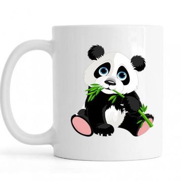 Hidz Panda Porselen Baskılı Kupa