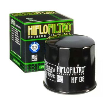 Hiflo HF138 Suzuki GSF 650 Bandit S 2005-2014 Uyumlu Yağ Filtresi