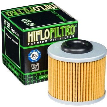 Hiflo HF569 2014-2017 MV Agusta Turismo Veloce 800 Lusso Uyumlu Yağ Filtresi
