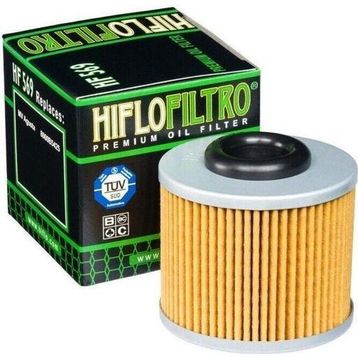 Hiflo HF569 2014-2017 MV Agusta Turismo Veloce 800 Lusso Uyumlu Yağ Filtresi