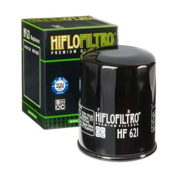 Hiflo HF621 TUV Onaylı Premium Metal Motosiklet Yağ Filtresi