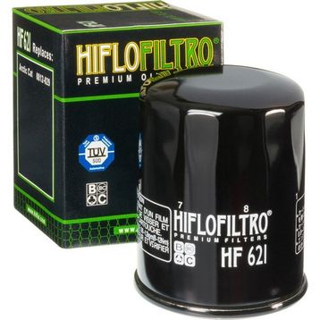 Hiflo HF621 TUV Onaylı Premium Metal Motosiklet Yağ Filtresi