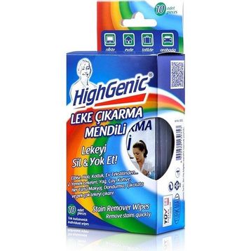HighGenic 10'lu Leke Çıkarma Mendili