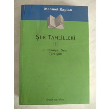 HIKAYE TAHLILLERI - MEHMET KAPLAN
