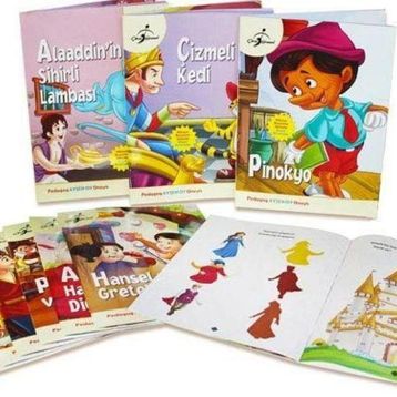 Hikayeli Boyamalı ve Aktiviteli Dünya Masalları Serisi - 10 Kitap Çocuk Gezegeni