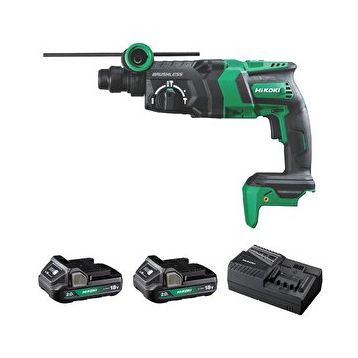 Hikoki DH18DPC-2.0 18 V 2.0 ah 26 mm 3.2J SDS Plus Kömürsüz Şarjlı Kırıcı Delici Matkap