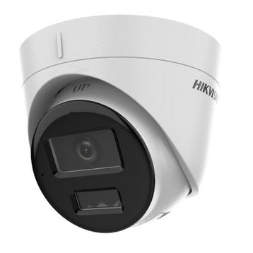 Hikvision DS-2CD1343G2-LIUF 4 MP 2.8 mm 30 mt Dahili Sesli H265+ IP67 PoE Smart Light IP Dome Kamera