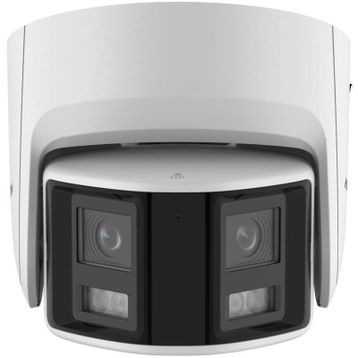 Hikvision DS-2CD2367G2P-LSU/SL 6 MP Panoramic 2.8 mm 40 mt Dahili Ses Işık Siren Colorvu IP67 IP Dome Kamera