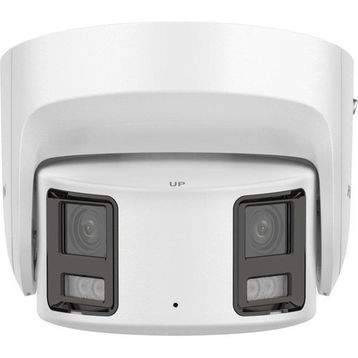 Hikvision DS-2CD2387G2P-LSU/SL 8 MP Panoramic 4 mm 40 mt Dahili Ses Işık Siren Colorvu IP67 IP Dome Kamera