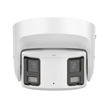 Hikvision DS-2CD2387G2P-LSU/SL 8 MP Panoramic 4 mm 40 mt Dahili Ses Işık Siren Colorvu IP67 IP Dome Kamera