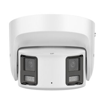 Hikvision DS-2CD2387G2P-LSU/SL 8 MP Panoramic 4 mm 40 mt Dahili Ses Işık Siren Colorvu IP67 IP Dome Kamera