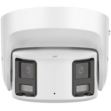 Hikvision DS-2CD2387G2P-LSU/SL 8 MP Panoramic 4 mm 40 mt Dahili Ses Işık Siren Colorvu IP67 IP Dome Kamera