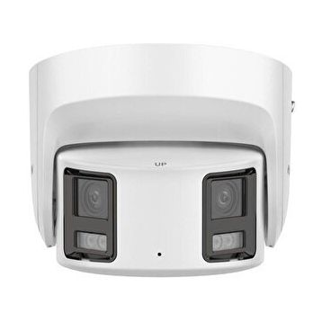 Hikvision DS-2CD2387G2P-LSU/SL 8 MP Panoramic 4 mm 40 mt Dahili Ses Işık Siren Colorvu IP67 IP Dome Kamera