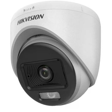 Hikvision DS-2CE70KF0T-LPFS 5 MP Dome 2.8 mm ColorVu AHD Kamera