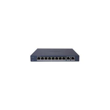 Hikvision DS-3E1310P-EI/M 8 Port 60W Full PoE 10/100 2xUplink Yönetilemez Metal Switch